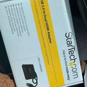 Brand new USB adapter for dual monitors